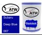 Preview: Subaru, Deep Blue, 067: 500ml Lackdose, von ATW Autoteile West.